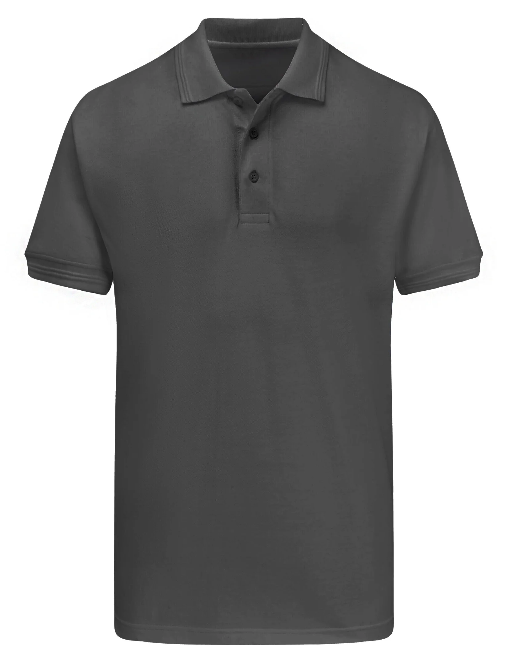 UCC Classic Polo shirt in Charcoal, front view