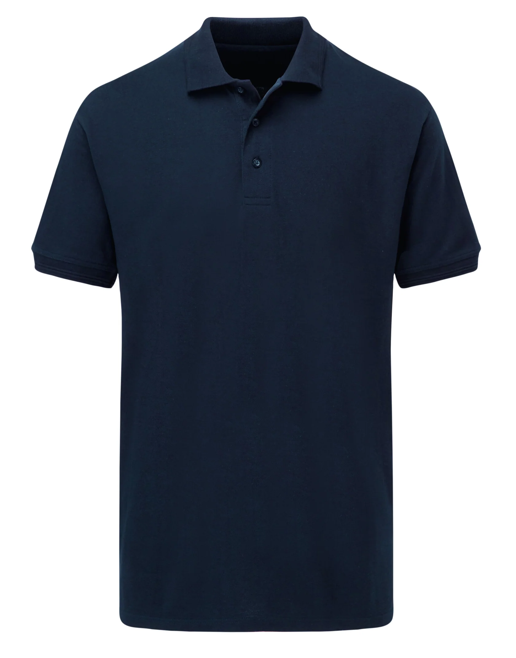 UCC Classic Polo shirt in Navy, front view